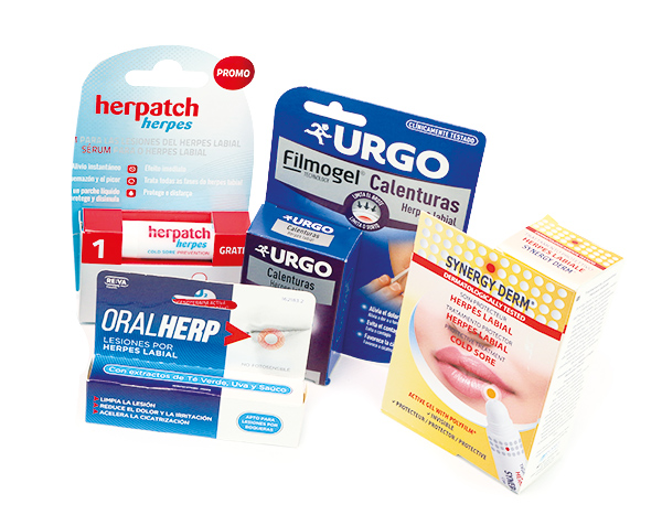 Líquidos para proteger las calenturas en el labio