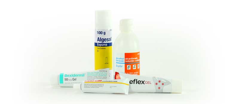 Medicamentos no eficaces para aliviar dolor muscular