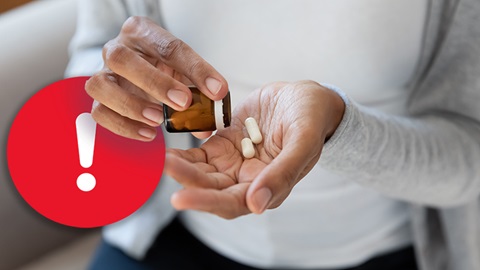 Errores con la medicación en casa