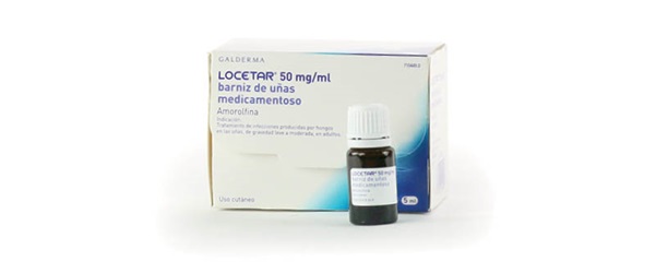 Locetar barniz medicamentoso para hongos de uñas