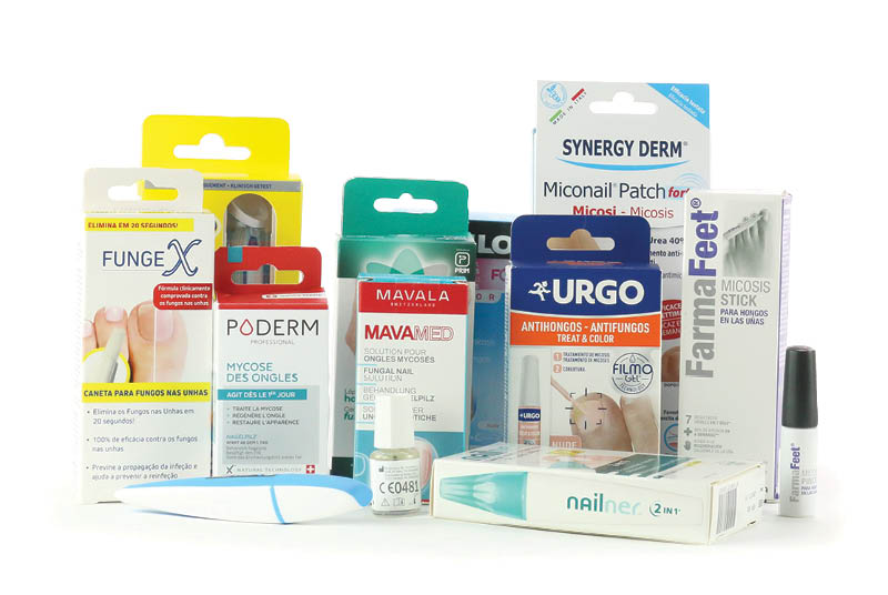 productos sanitarios para hongos de uñas