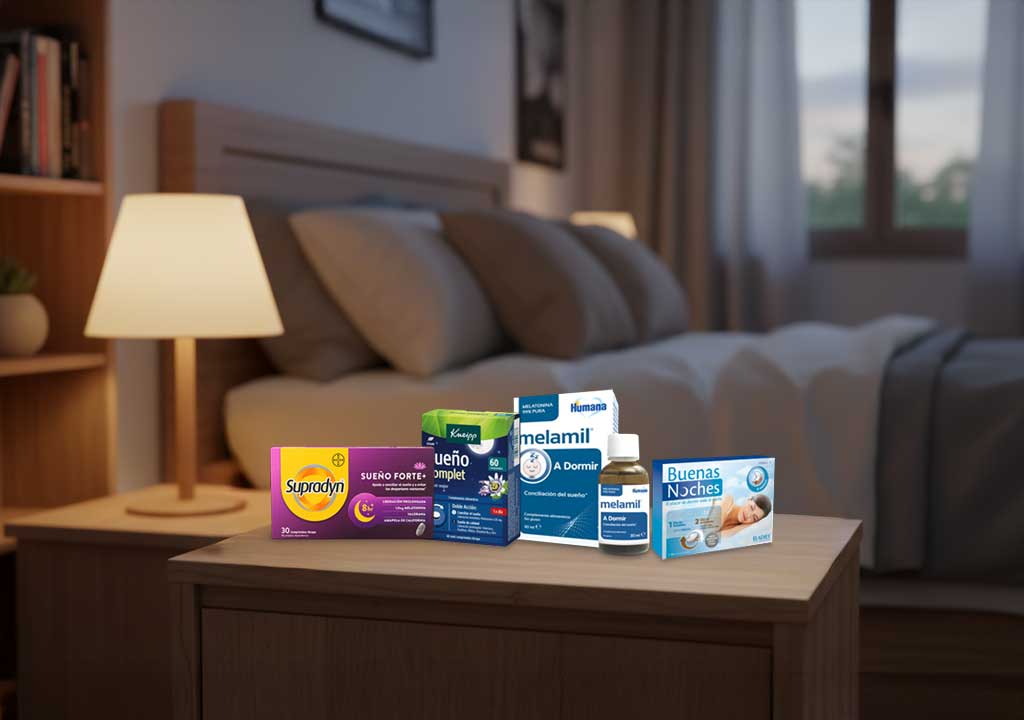 medicamentos y complementos con melatonina