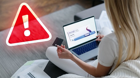 Venta online ilegal de medicamentos para adelgazar