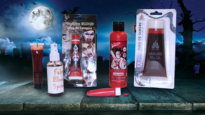 Sangre falsa Halloween