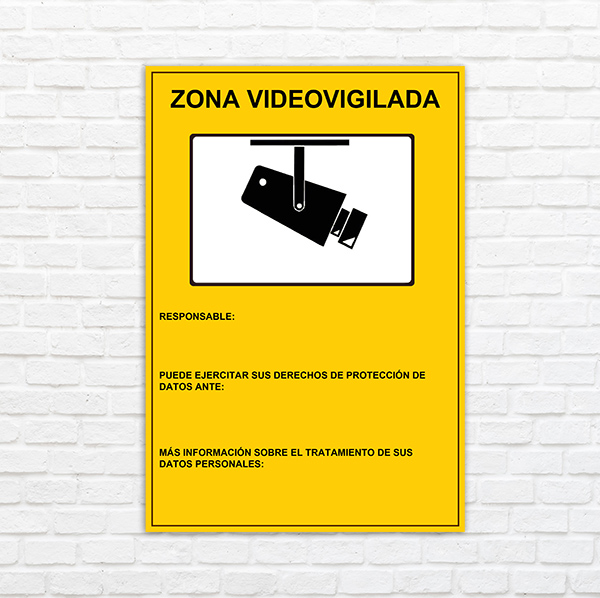 cartel advertencia