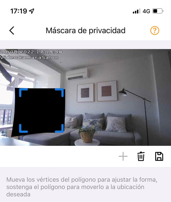 mascara privacidad