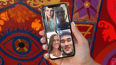 Houseparty pantalla Room
