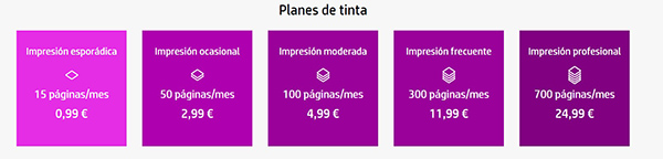 Planes de impresión |OCU