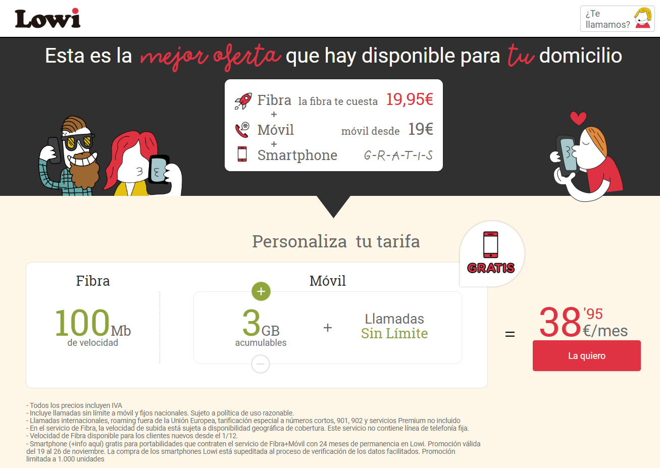 Tarifa Solo Fibra De Lowi Una Oferta Enganosa