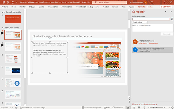 edicion de documentos