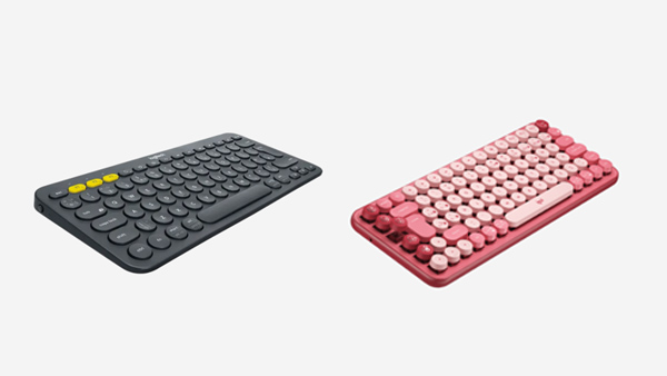 logitech frente a un teclado normal