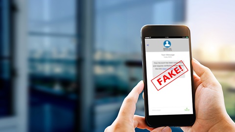 sms fraudulento