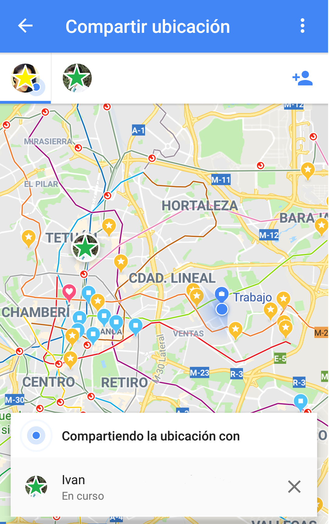 Cómo compartir tu ubicación en tiempo real