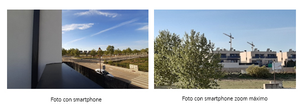 foto con zoom máximo sin teleobjetivo