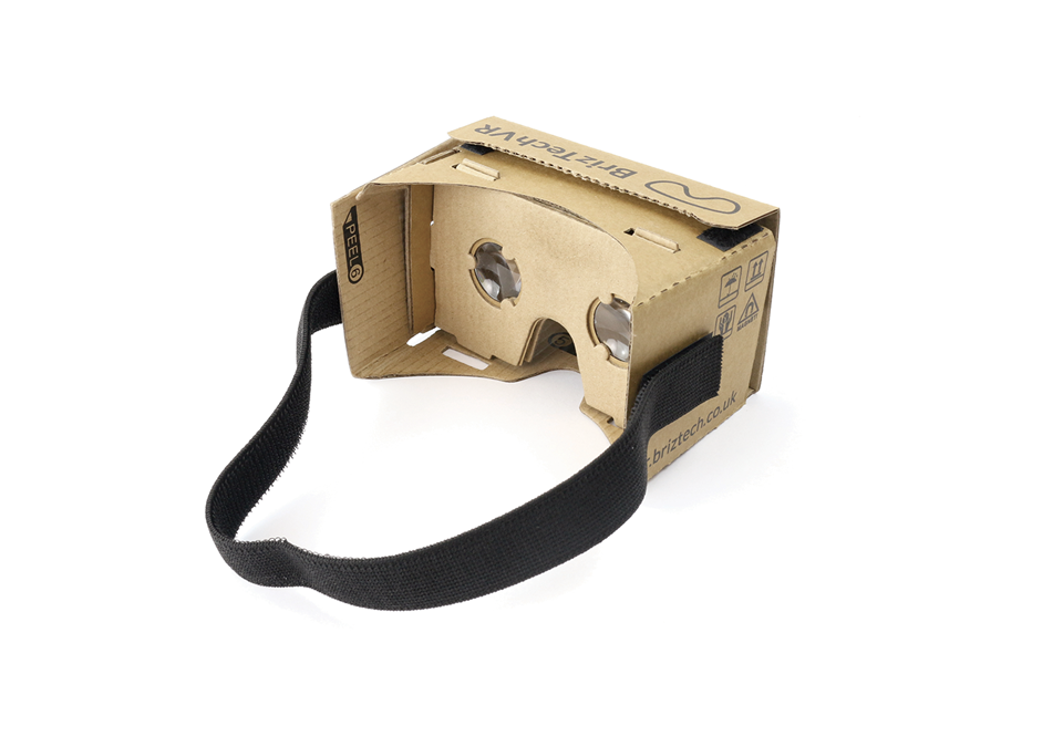 Gafas de realidad virtual de carton