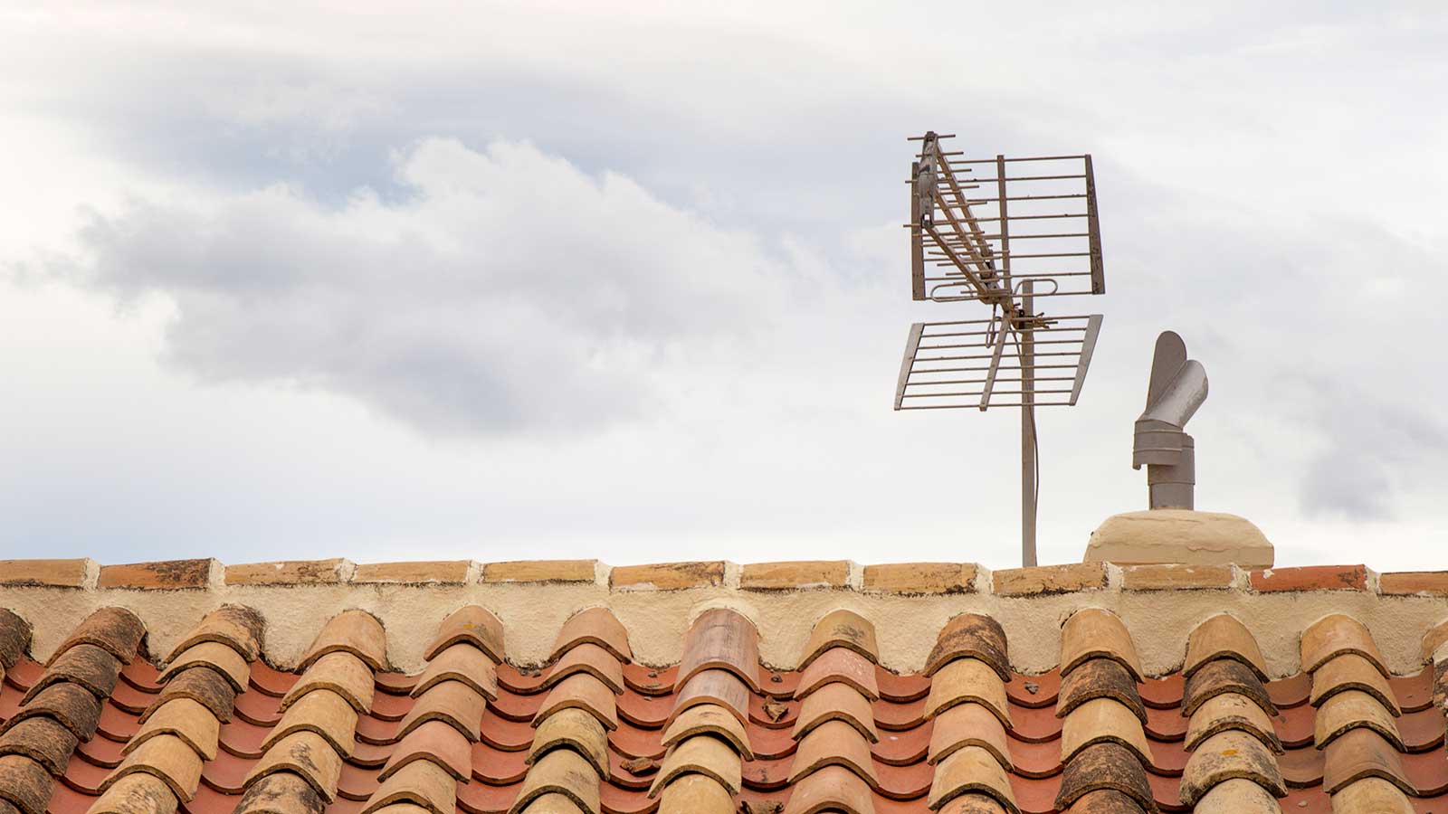 adaptar antena en casa unifamiliar