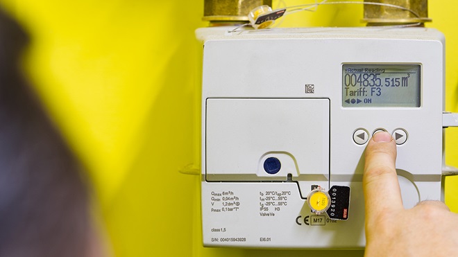 Contador de gas con telegestión