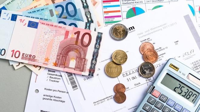 facturas de energia y dinero