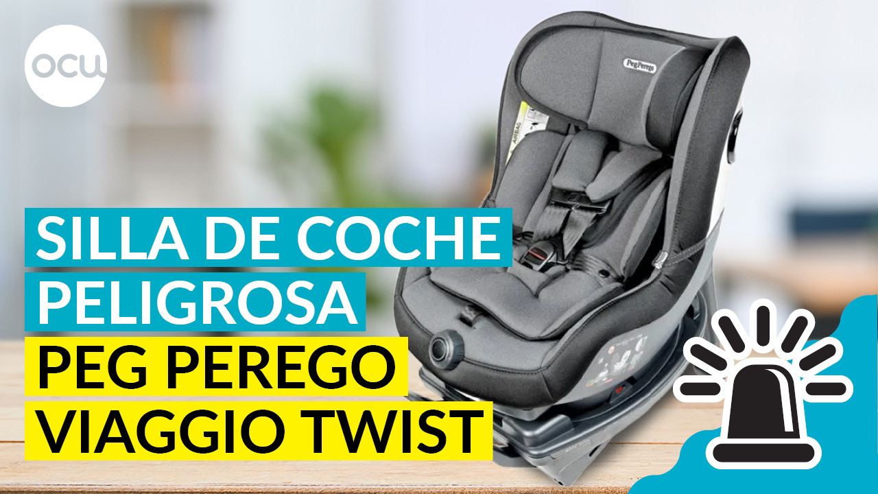⚠️🚨Choque frontal: prueba de seguridad en sillita de coche 