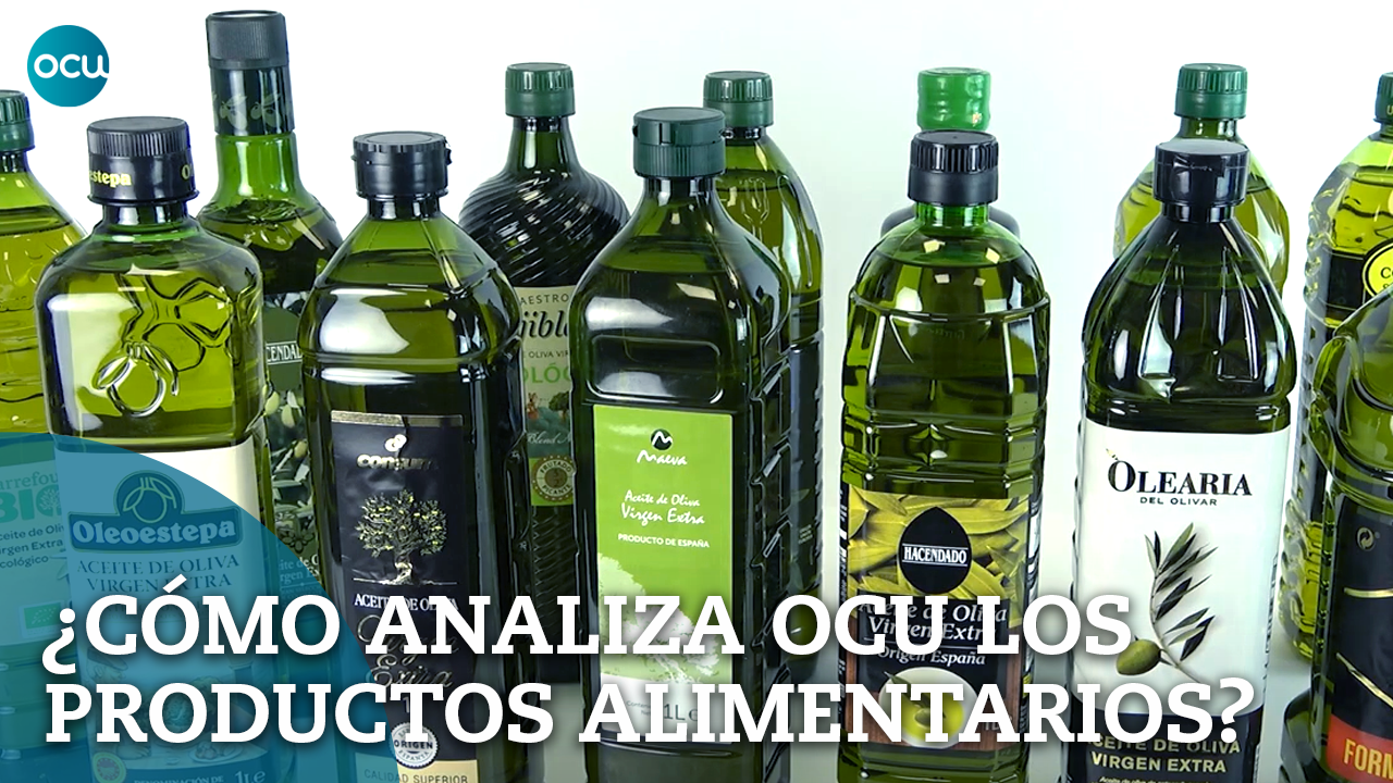 Estudio de OCU sobre el Aceite de Oliva Virgen Extra