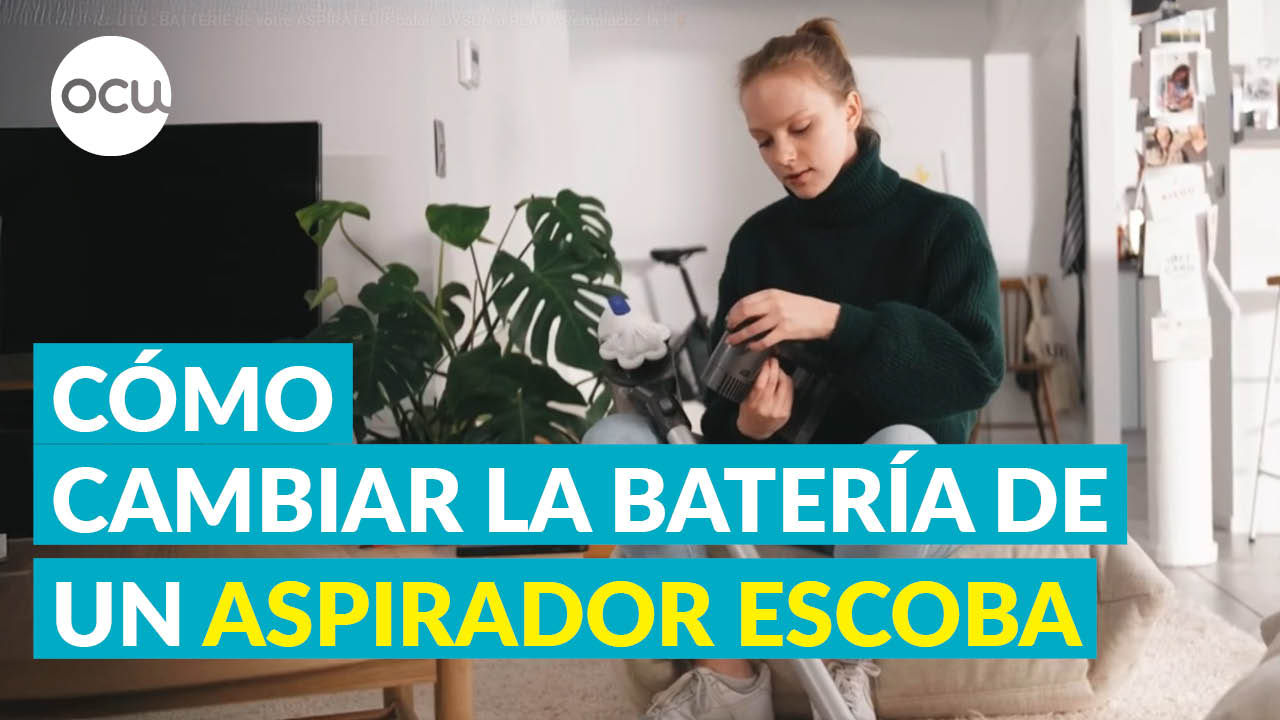 TUTORIAL- Cómo sustituir la batería de tu aspirador escoba