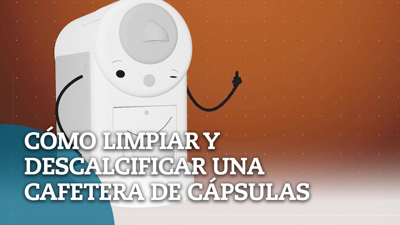 Limpiar tu cafetera de cápsulas
