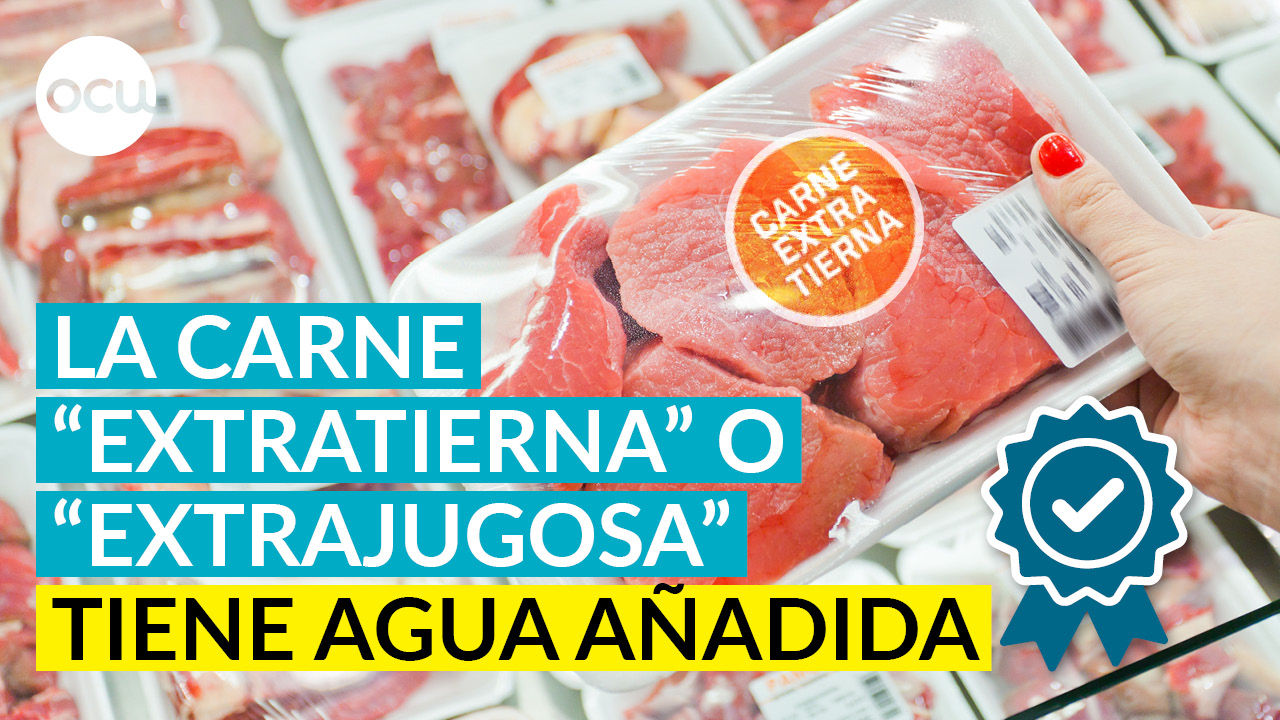 Carne extratierna... con extra de agua