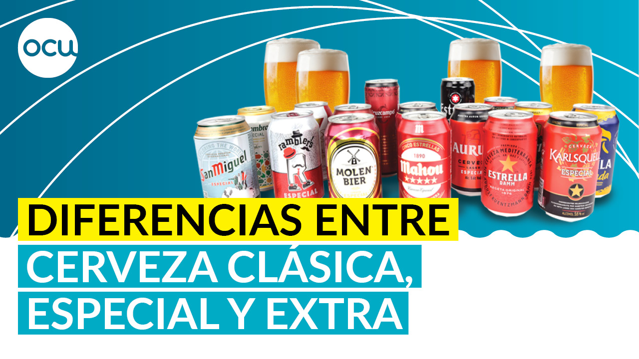Diferencias entre cerveza Clásica, Especial y Extra