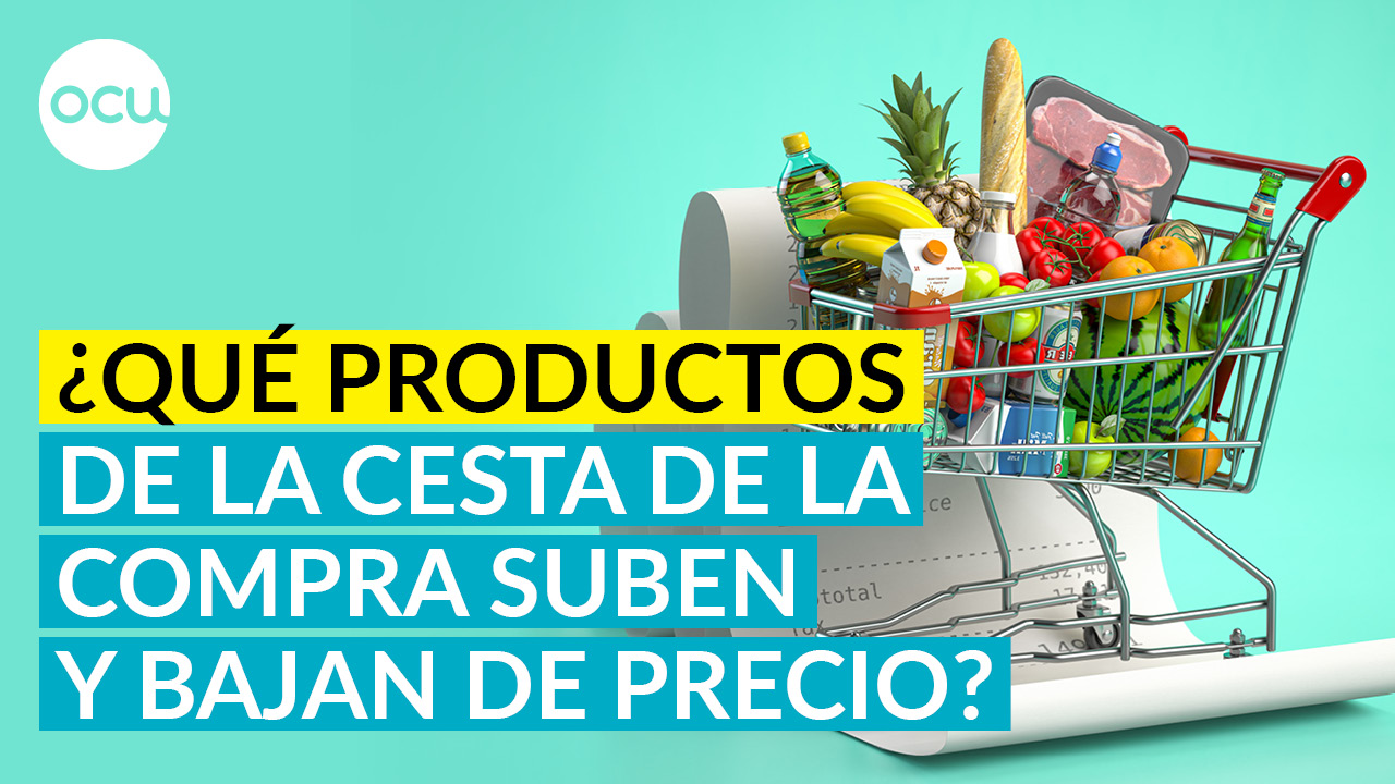 Los productos que más y menos han subido este mes