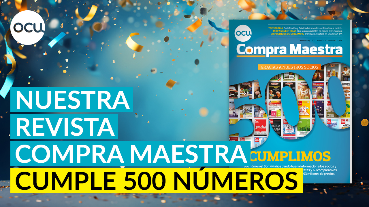 Compra Maestra cumple 500 números