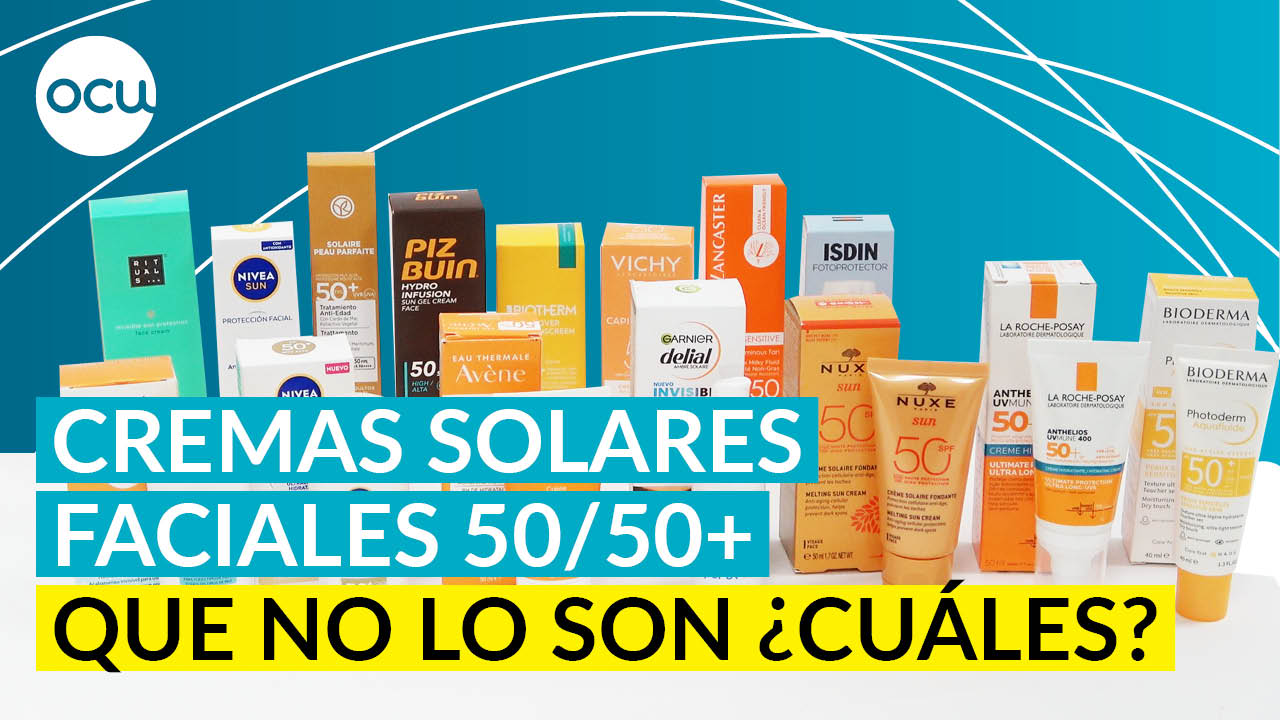 Cremas solares faciales: no todas protegen como dicen