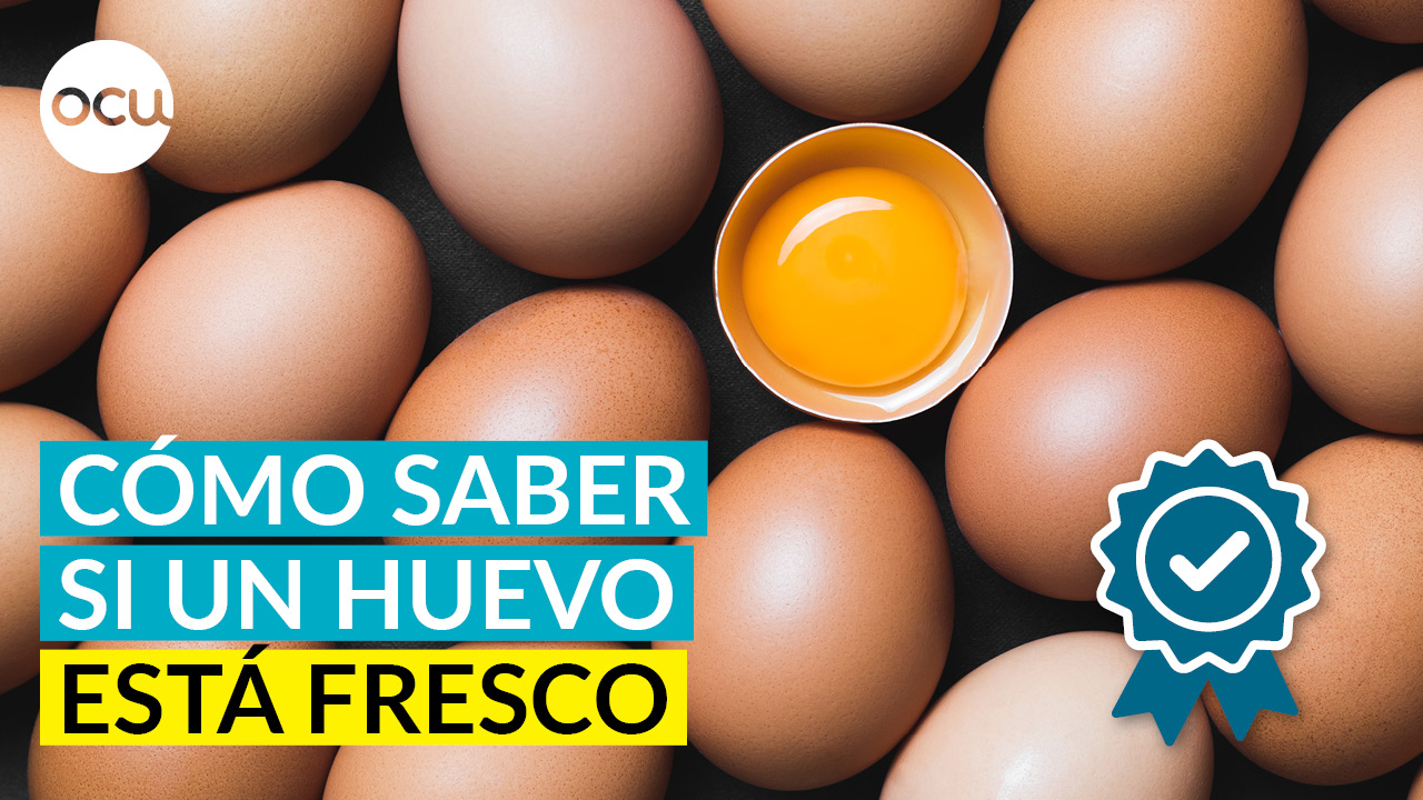 Truco para saber si un huevo está fresco