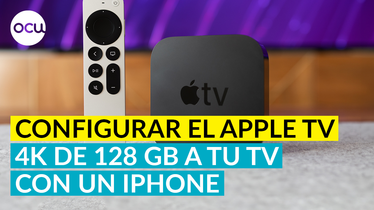 Cómo configurar el Apple TV 4K de 128 GB a tu TV con tu iPhone