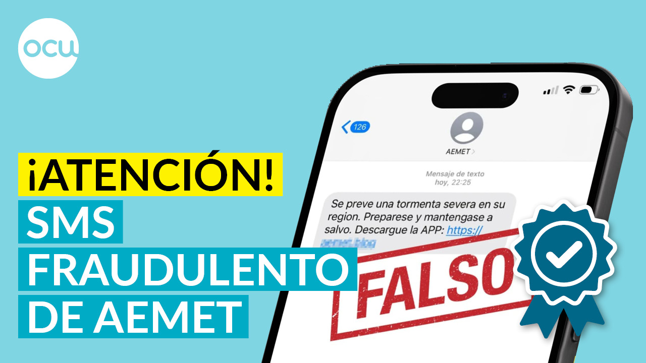 ⚠️SMS fraudulento de AEMET: 🚨CÓMO ACTIVAR ES-ALERT EN EL MÓVIL 📱