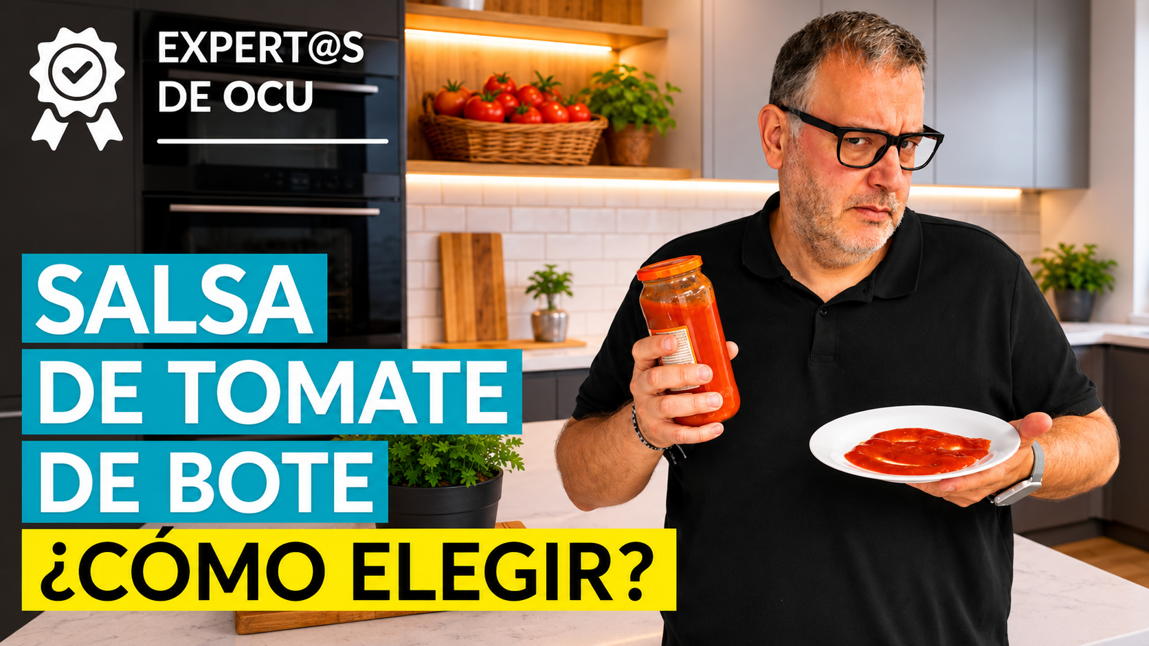 🍅 🥫 Salsa de tomate de bote.... ojo con la SAL