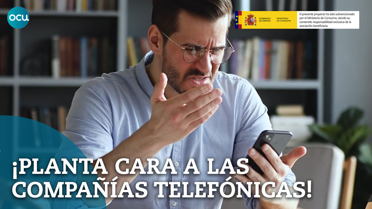 Planta cara a las compañías telefónicas