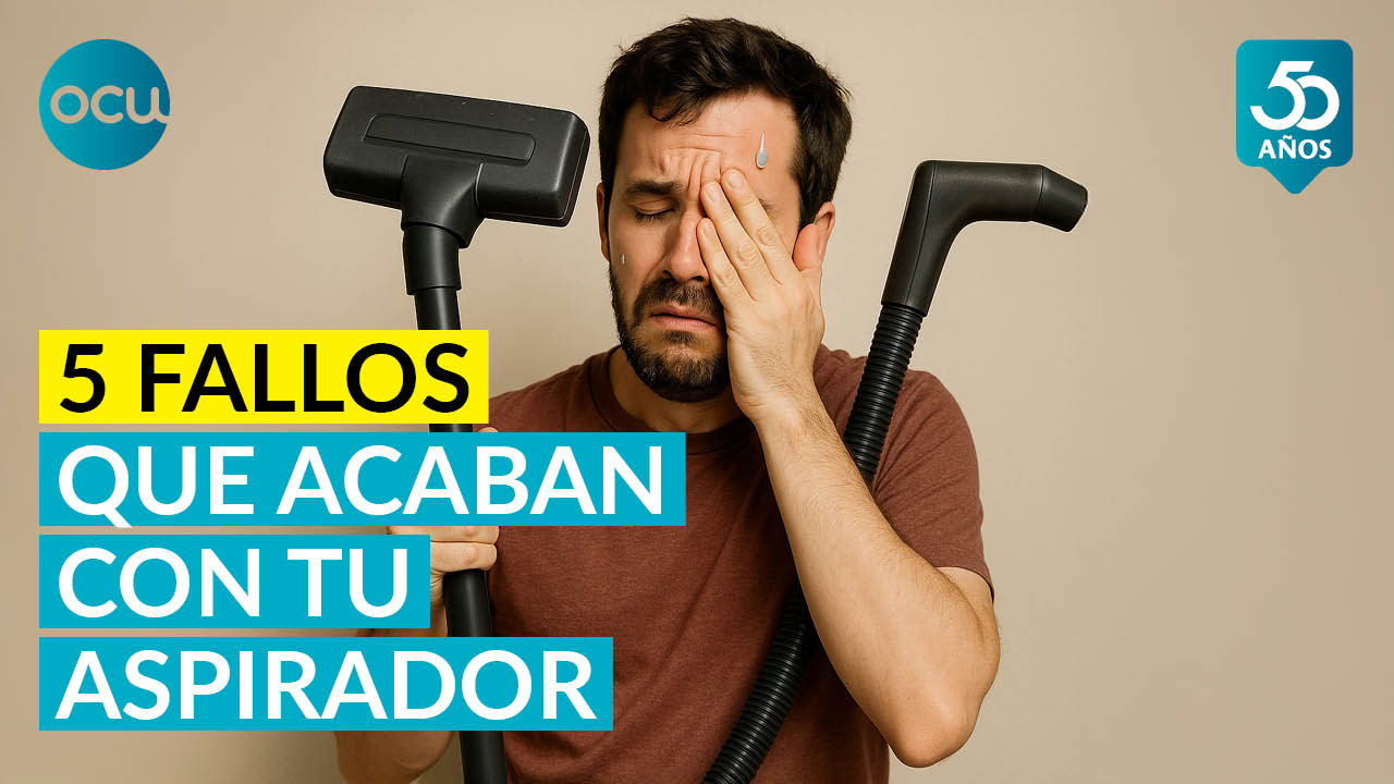 Fallos humanos al usar el aspirador