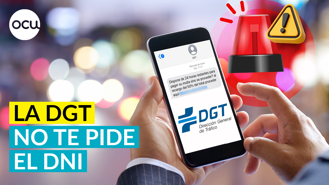 La DGT no envía SMS pidiéndote tu DNI