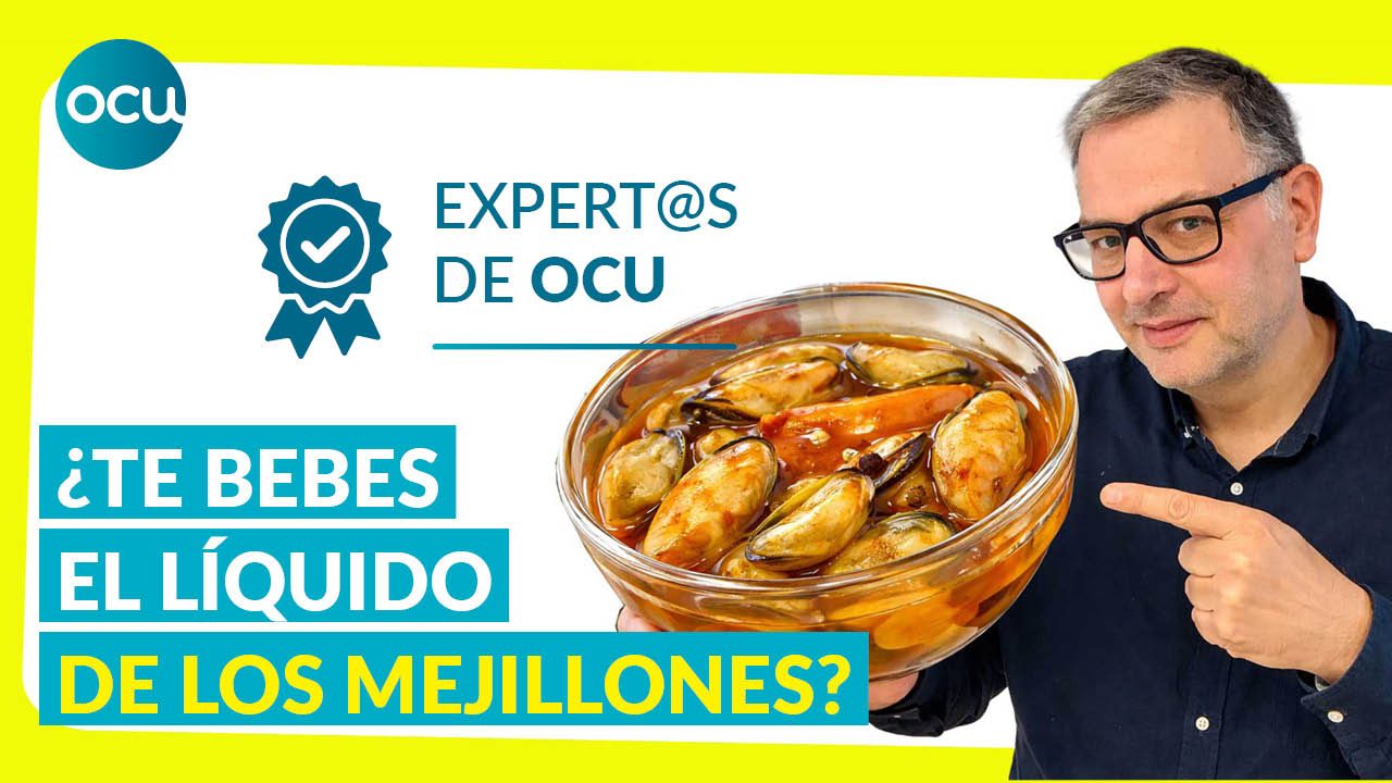 ¿Te bebes el líquido de los mejillones en escabeche? 
