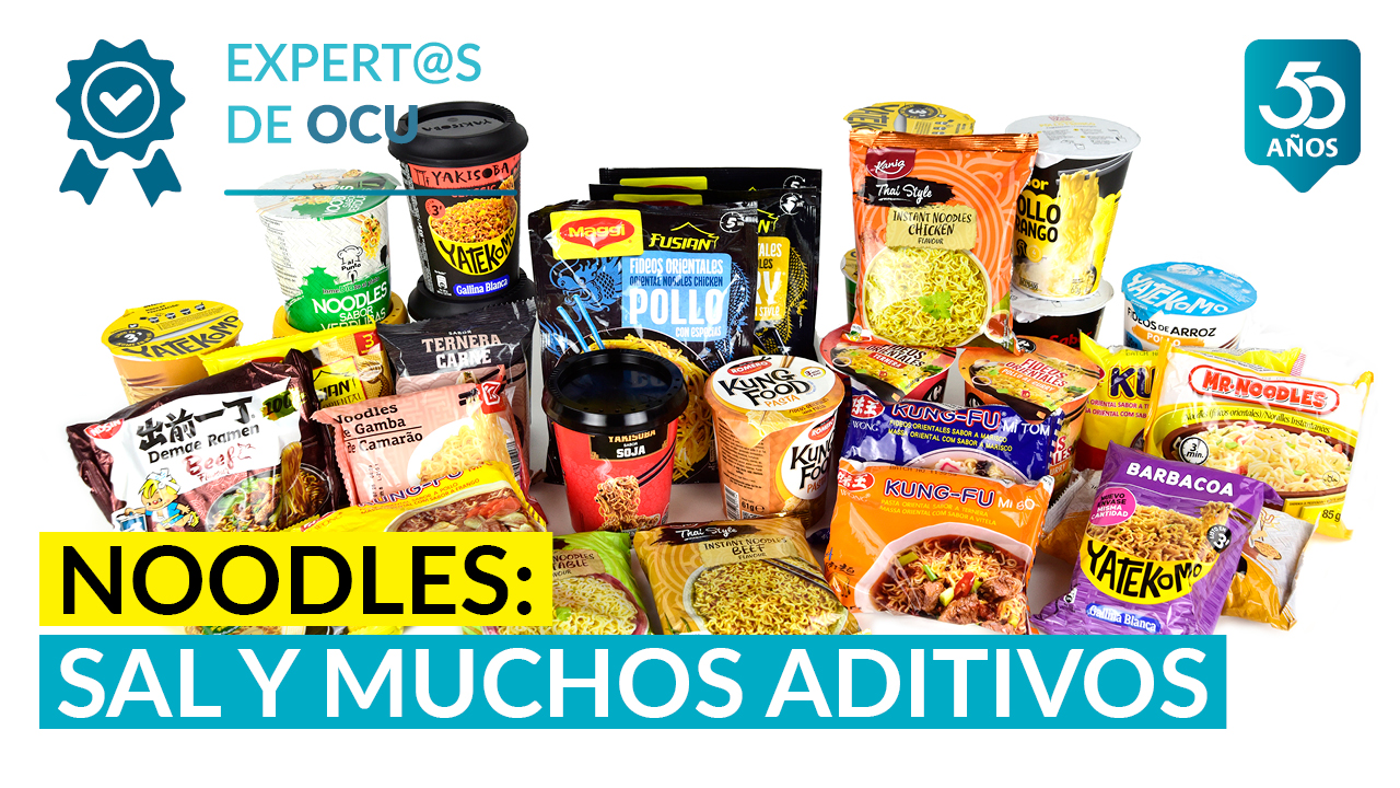 Analizamos los noodles del súper