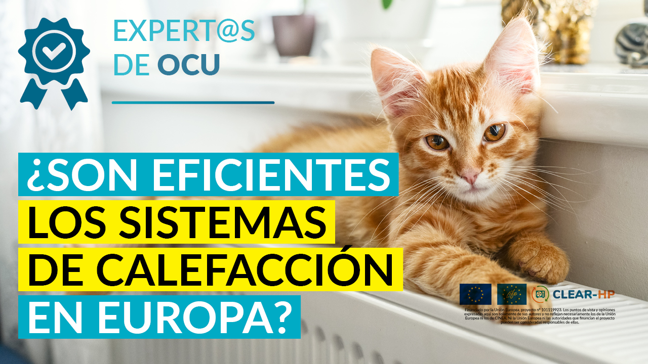 ¿Son eficientes los sistemas de calefacción en Europa? ¿y en España? 