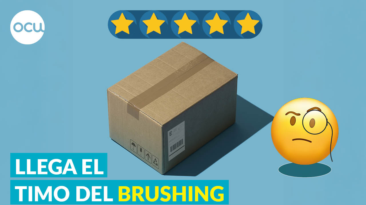 brushing y reseñas falsas