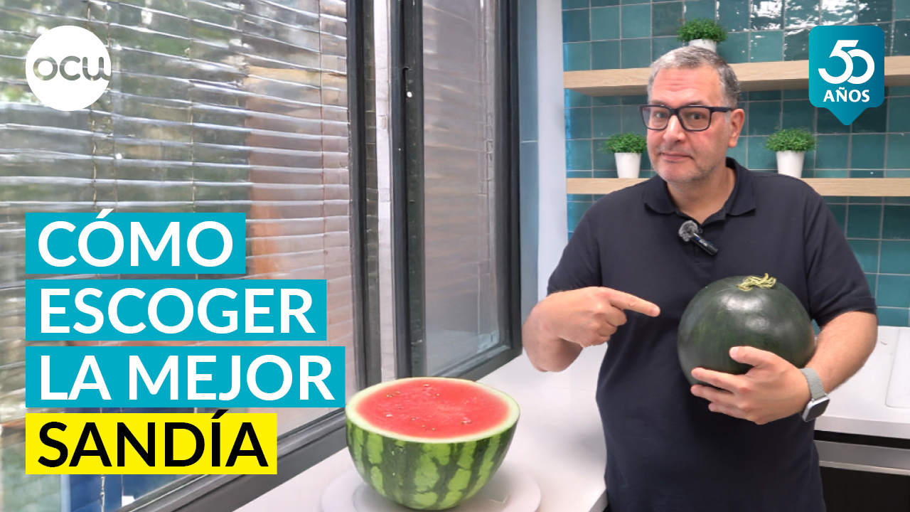 trucos para escoger una buena sandía