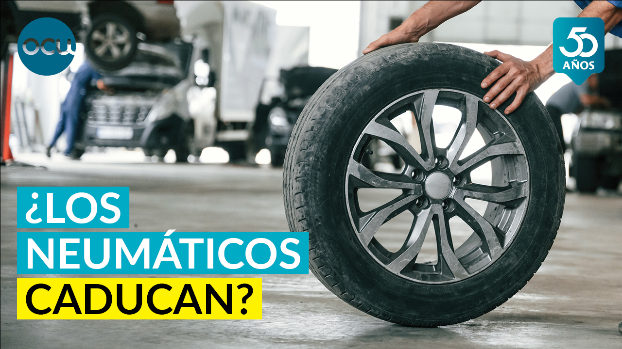 Los neumaticos envejecen con el tiempo aunque no se usen