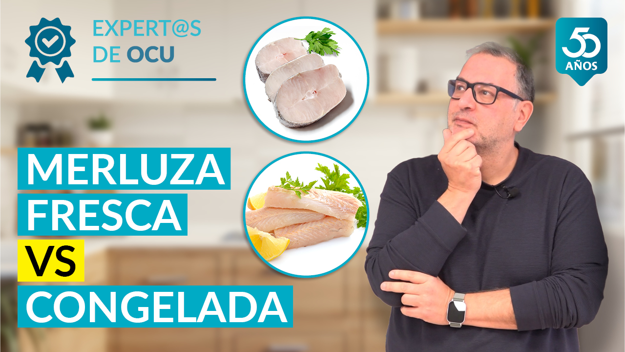 Diferencias entre merluza fresca y congelada