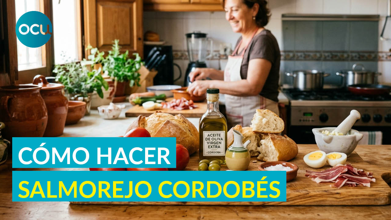 Receta casera y fácil del salmorejo cordobés