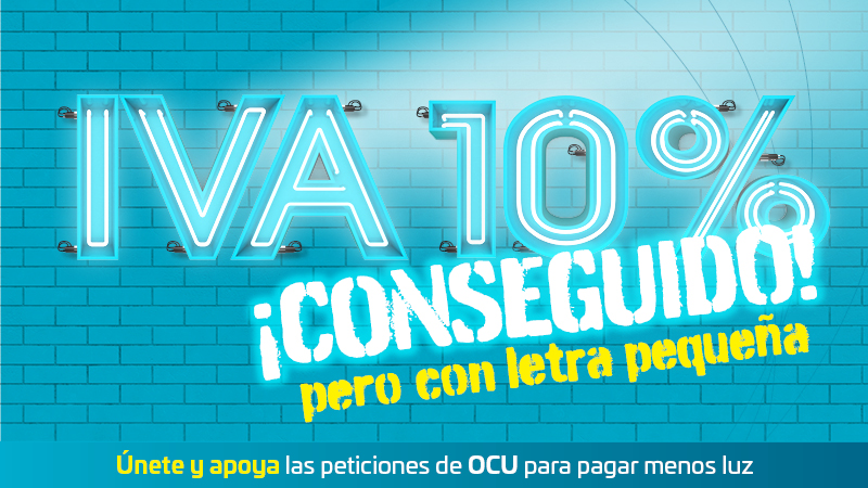 iva luz pero letra pequeña