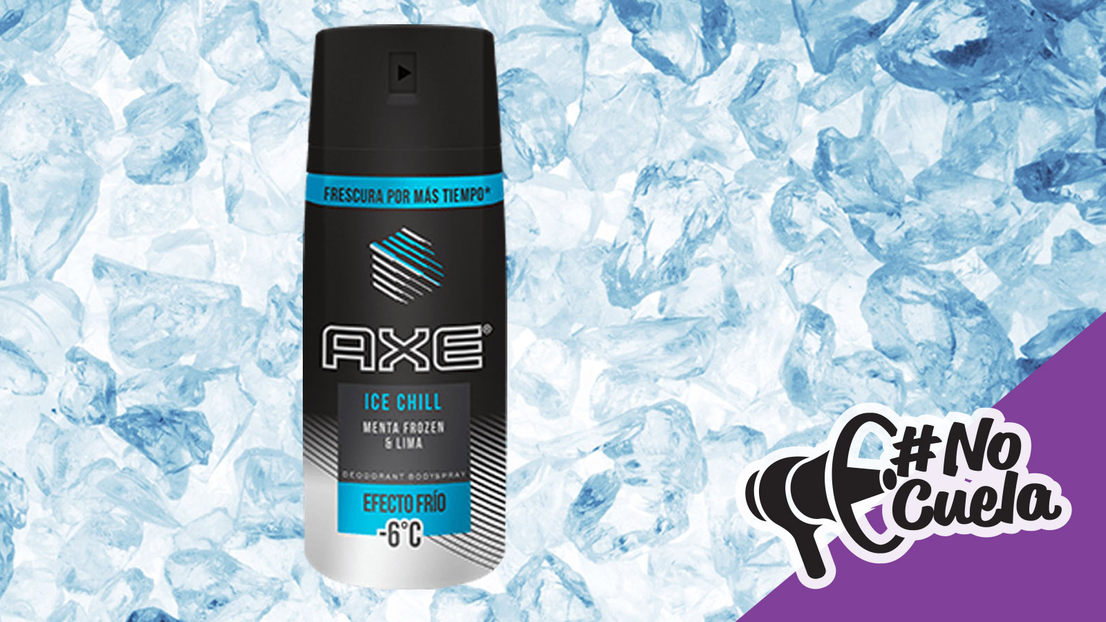 Axe ice chill no cuela