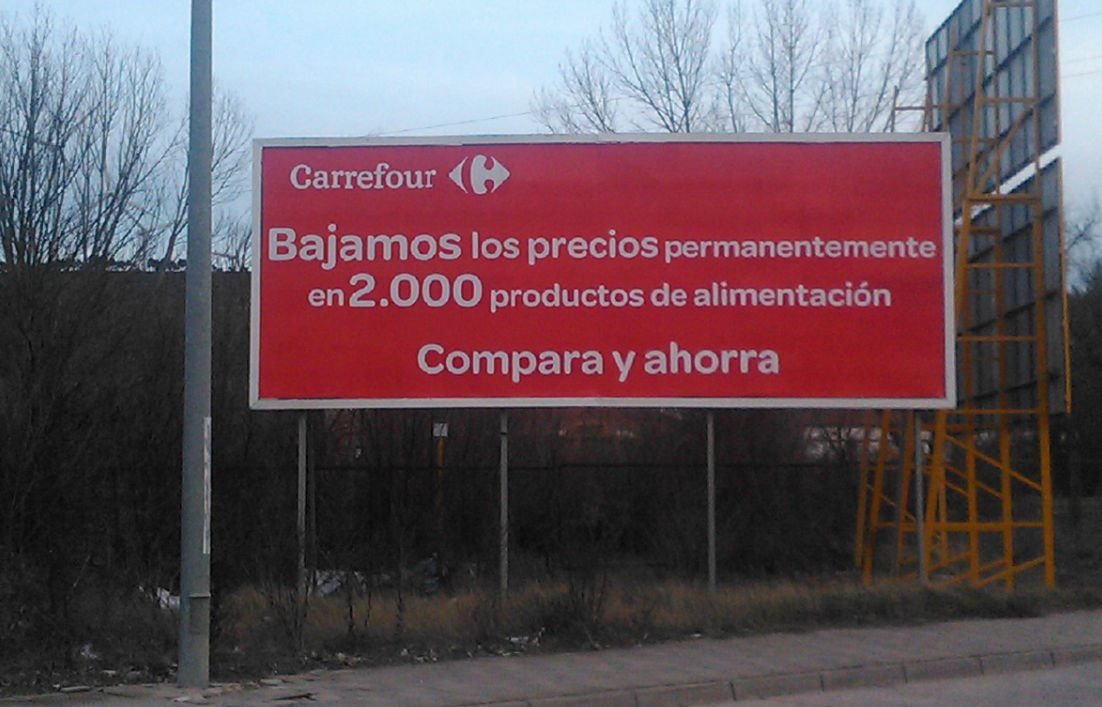 Cuántos productos ha rebajado Carrefour?