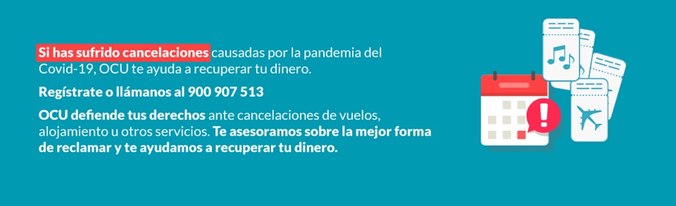 Cancelaciones Por Coronavirus Recupera Tu Dinero Ocu